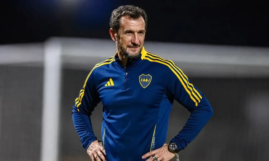 Arruabarrena dirigió su primera práctica en Boca