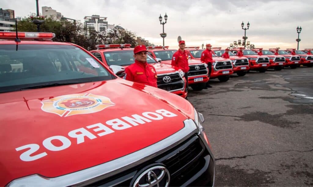 Bomberos de Córdoba hicieron un “sirenazo” por una deuda de $59 mil millones del gobierno de Javier Milei
