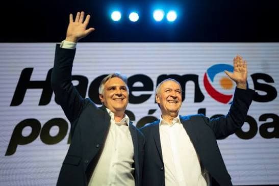 Llaryora y Schiaretti juntos, Milei recalcula