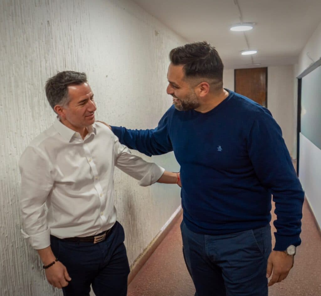 Bornoroni se reunió con un intendente radical y sumó otra foto opositora rumbo a 2027