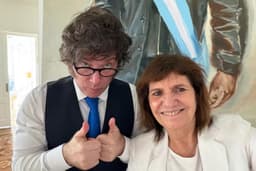 Bullrich mide más que Milei y se despega