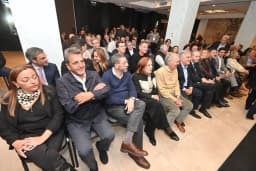 Llaryora, Schiaretti y Massa compartieron un homenaje a De la Sota en Buenos Aires