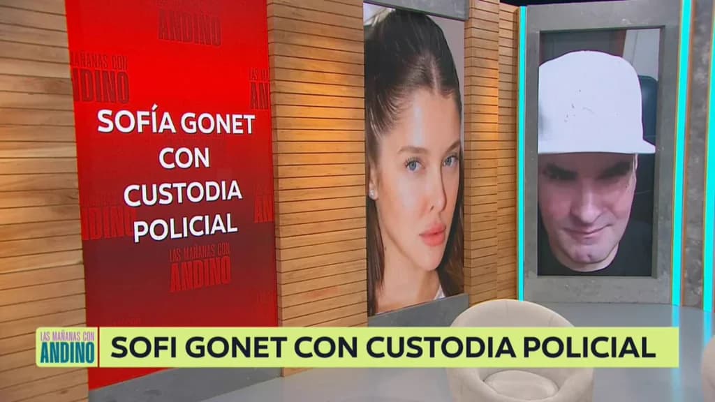 Sofía Gonet tiene custodia policial las 24 horas tras denunciar a su acosador: "Voy al baño y hay un policía"