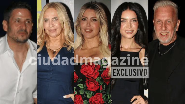 Wanda Nara festejó el estreno de su primera película rodeada de familia y famosos