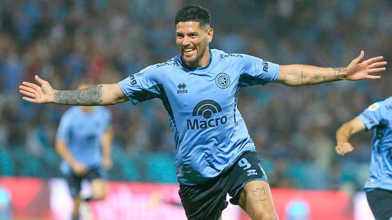 Passerini en el radar de Boca: el delantero de Belgrano que seduce a Arruabarrena