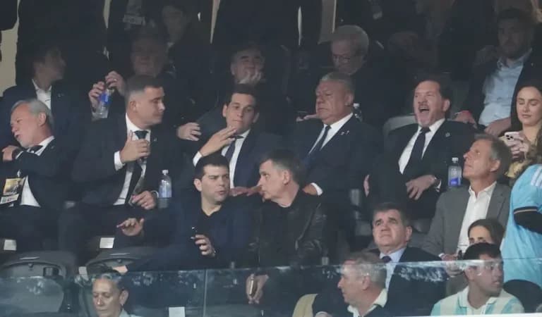 Artime y Cavagliatto presentes en la despedida de Messi